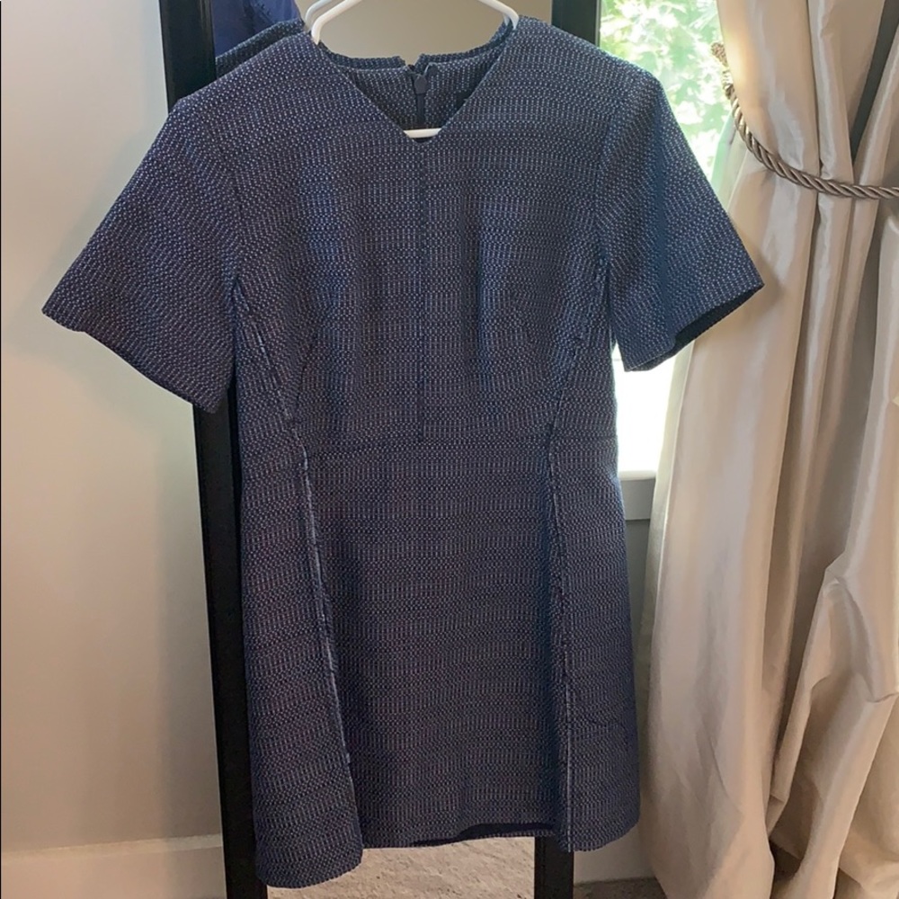 Thick knit fitted top shop dresss